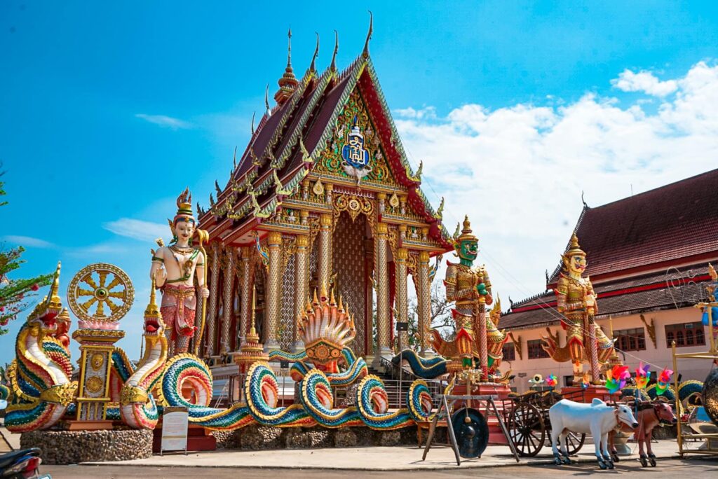 วัดสระมณี บ้านผักตบ ตำบลผักตบ อำเภอหนองหาน จังหวัดอุดรธานี